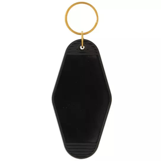 Custom Balloon Dog and Name Motel Keychain