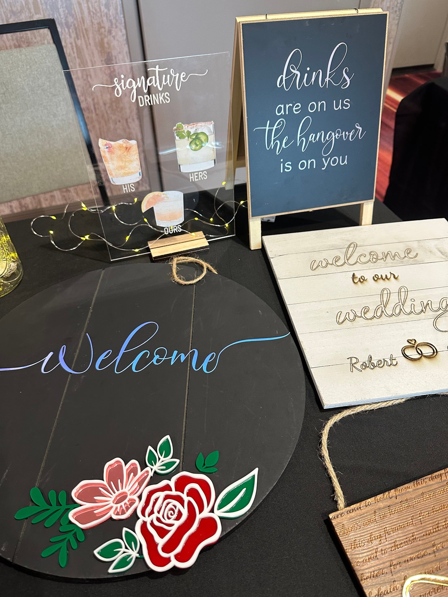 Charcuterie Cutting Board Sign Design